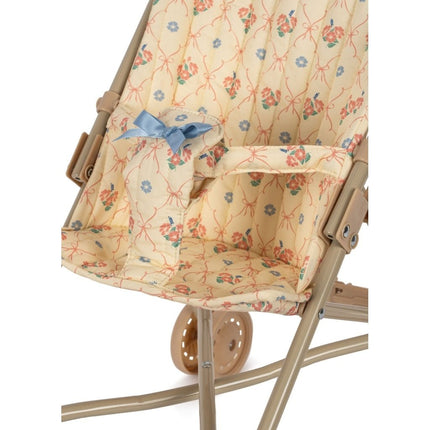 Konges Slojd Poppenwagen Fleur Decor koop je bij Babywinkel
