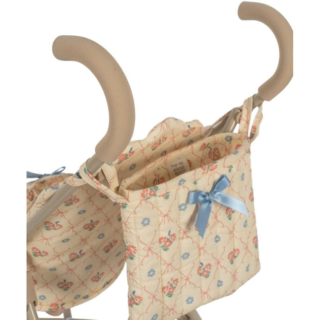 Konges Slojd Poppenwagen Fleur Decor koop je bij Babywinkel