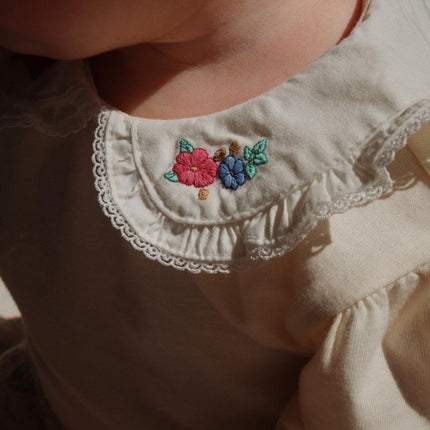 Konges Slojd Romper Pami Antique White koop je bij Babywinkel