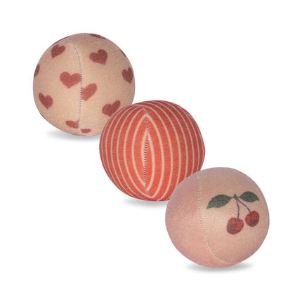 Konges Slojd Strandbal Cherry 3St koop je bij Babywinkel
