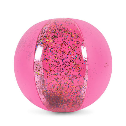 Konges Slojd Strandbal Transparent Pink koop je bij Babywinkel