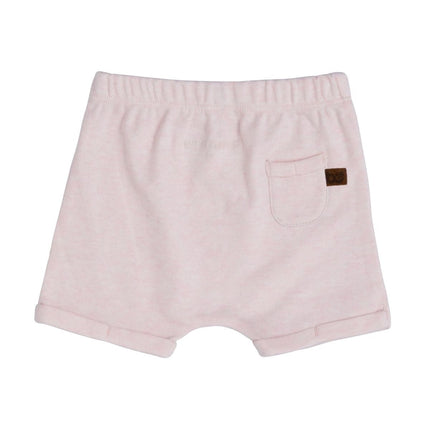 Baby's Only Baby Broekje Kort Melange Classic Roze koop je bij Babywinkel