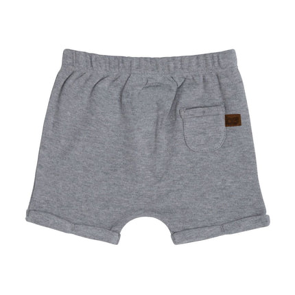Baby's Only Baby Broekje Kort Melange Grijs koop je bij Babywinkel
