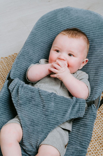 Baby's Only Baby Broekje Kort Melange Stonegreen koop je bij Babywinkel