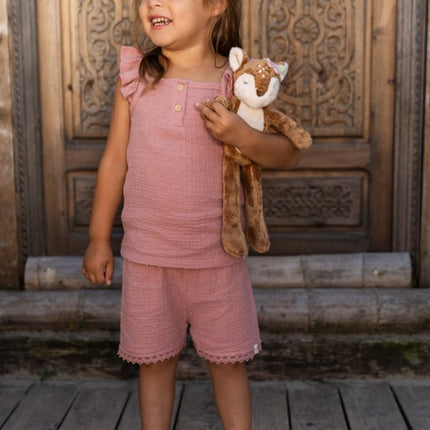 Korte broek Pink Blush koop je bij Babywinkel