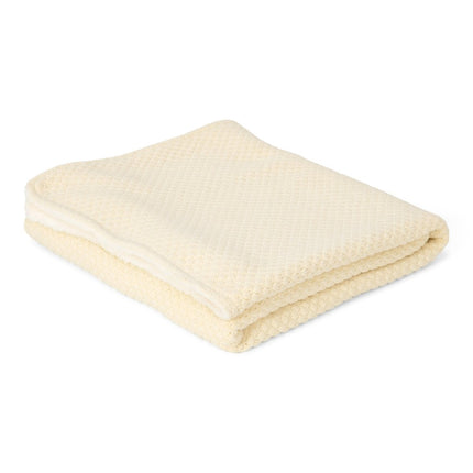 Little Dutch Ledikantdeken Pure Soft White Gebreid koop je bij Babywinkel