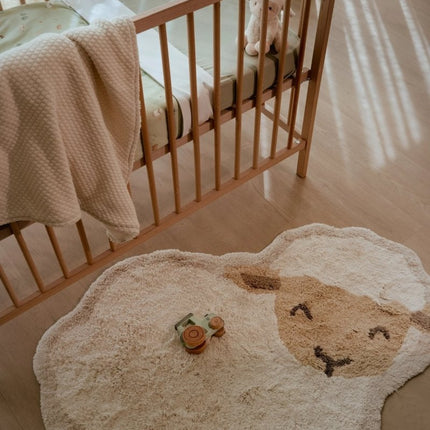 Little Dutch Ledikantdeken Pure Soft White Gebreid koop je bij Babywinkel