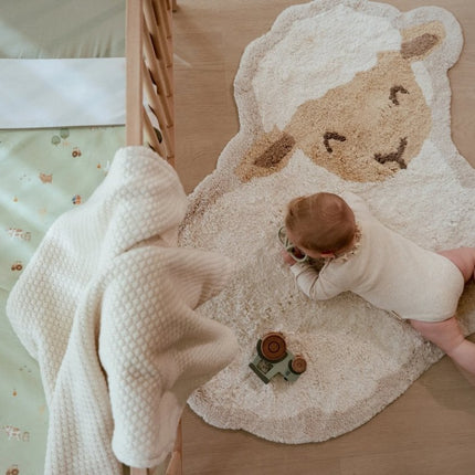 Little Dutch Ledikantdeken Pure Soft White Gebreid koop je bij Babywinkel
