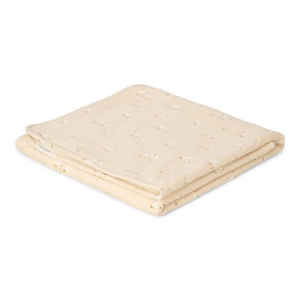 Little Dutch Ledikantdeken Beige Little Goose koop je bij Babywinkel