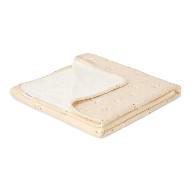 Little Dutch Ledikantdeken Beige Little Goose koop je bij Babywinkel