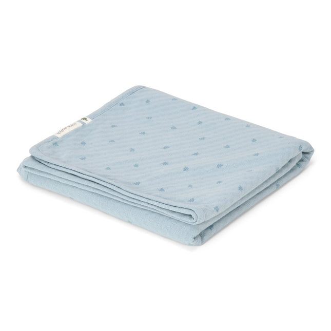 Little Dutch Ledikantdeken Pure Denim Blue koop je bij Babywinkel