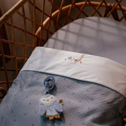 Little Dutch Ledikantdeken Pure Denim Blue koop je bij Babywinkel
