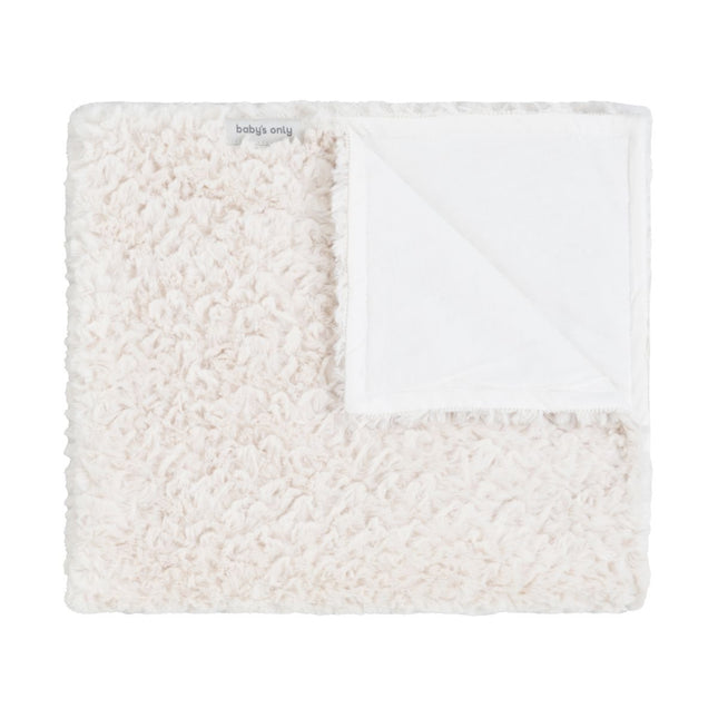Baby's Only Ledikantdeken Snow Wol Wit koop je bij Babywinkel