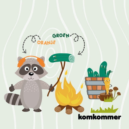 JeP Kids Baby Boekje Leer Groentes koop je bij Babywinkel