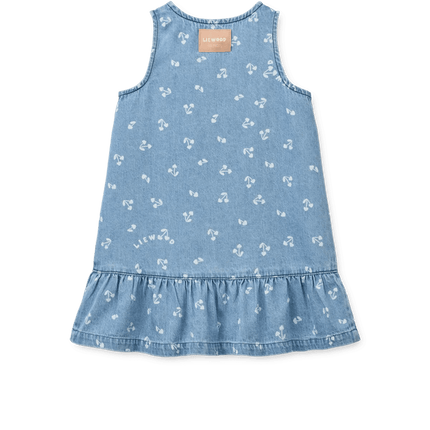 Liewood Baby Jurkje Sybilla Cherry Heart Sandy / Denim koop je bij Babywinkel
