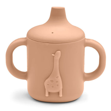 Liewood Drinkbeker Amelio Giraffe Tuscany Rose koop je bij Babywinkel
