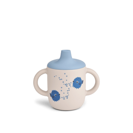 Liewood Drinkbeker Neil Pufferfish / Sandy koop je bij Babywinkel