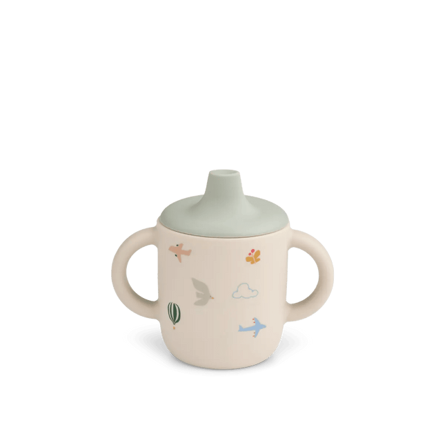 Liewood Drinkbeker Seil Sippy Flying / Sandy koop je bij Babywinkel