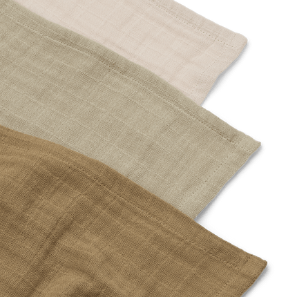 Liewood Hydrofiele Doek Lewis Sandy 3St koop je bij Babywinkel