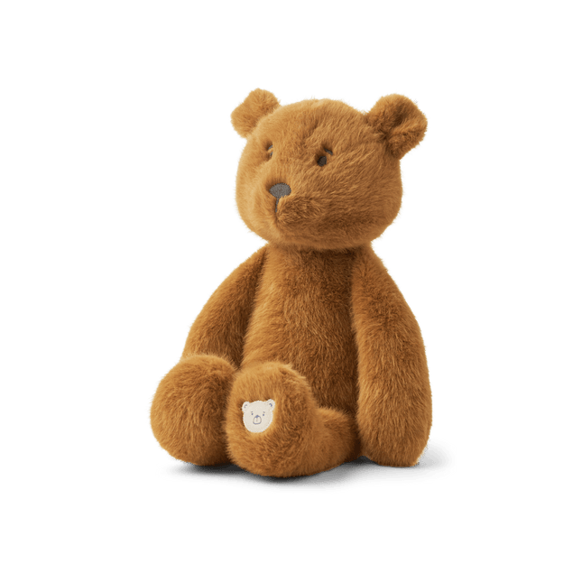 Liewood Knuffel Berto Bear Golden Caramel koop je bij Babywinkel