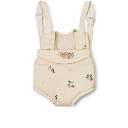Liewood Poppendraagzak Mini Me Peach / Seashell koop je bij Babywinkel
