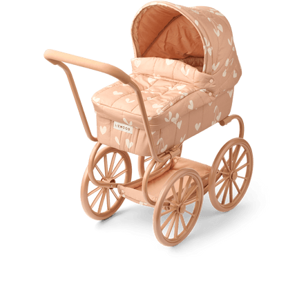 Liewood Poppenwagen Adaline Peach/Sea Shell koop je bij Babywinkel