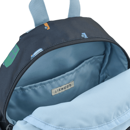 Liewood Rugzak Andreas Cars / Classic navy koop je bij Babywinkel
