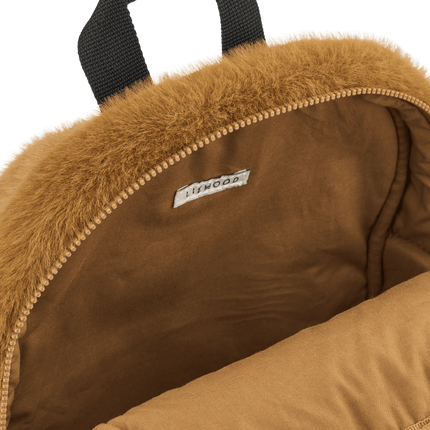 Liewood Rugzak Denise Tiger Plush Golden Caramel koop je bij Babywinkel