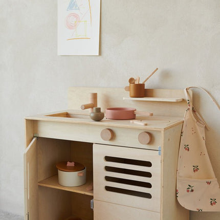 Liewood Slabbetje Lai Peach/Sea Shell koop je bij Babywinkel