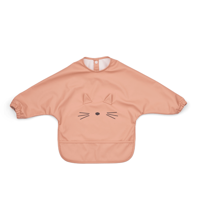 Liewood Slabbetje Merle Cat Tuscany Rose koop je bij Babywinkel