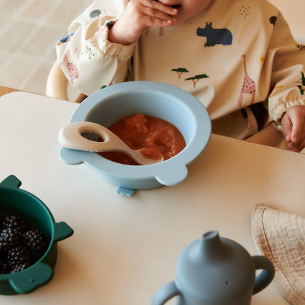 Liewood Slabbetje Merle Safari Sandy koop je bij Babywinkel