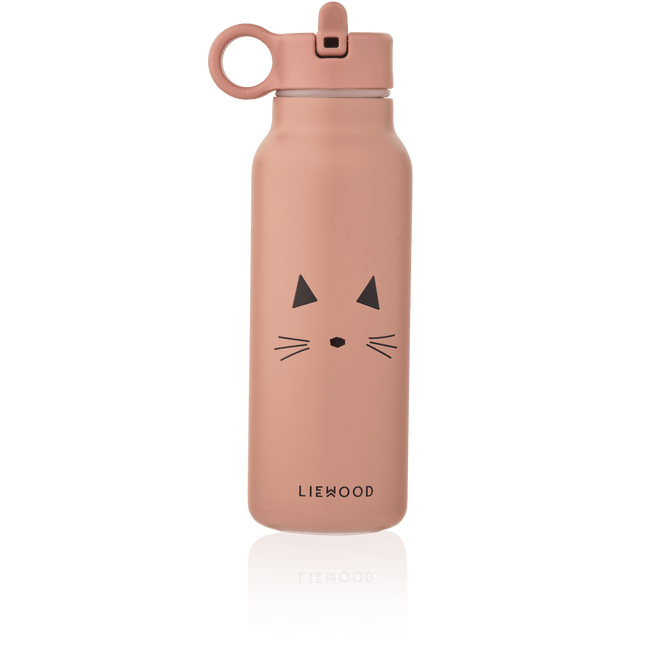 Liewood Waterfles Falk Cat dark rose koop je bij Babywinkel