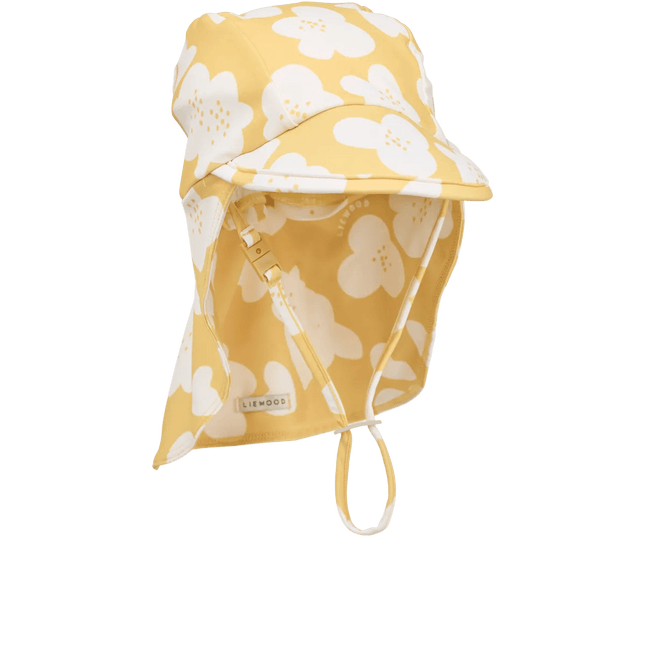 Liewood Zonnehoedje Baby Flower / Lemon Yellow koop je bij Babywinkel