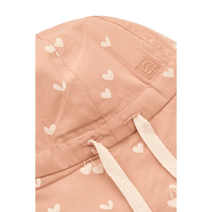Liewood Zonnehoedje Baby Gorm Omkeerbare Sweethearts / Pale Tuscany koop je bij Babywinkel