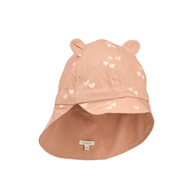 Liewood Zonnehoedje Baby Gorm Omkeerbare Sweethearts / Pale Tuscany koop je bij Babywinkel