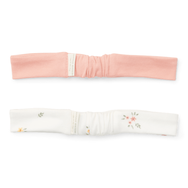 Little Dutch Baby Haarbandje White Meadows/Flower Pink 2St koop je bij Babywinkel