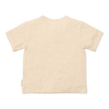 Little Dutch Baby Shirt Korte Mouw Birch Melange koop je bij Babywinkel