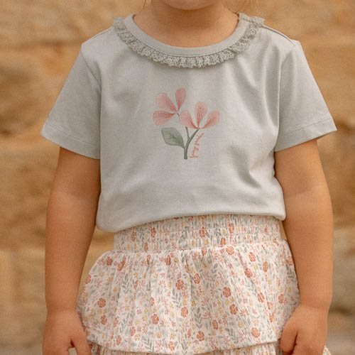 Little Dutch Baby Shirt Korte Mouw Fairy Mint koop je bij Babywinkel