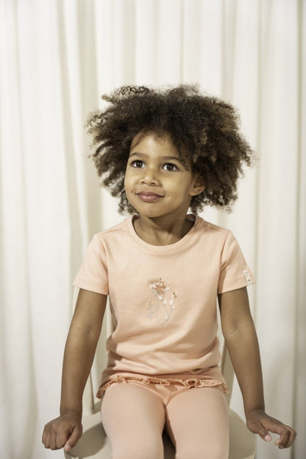 Little Dutch Baby Shirt Korte Mouwen Flower Pink koop je bij Babywinkel