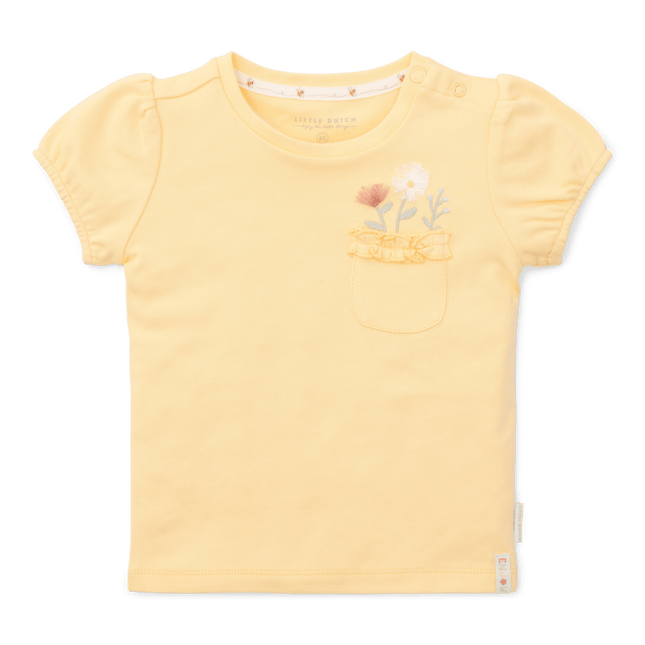 Little Dutch Baby Shirt Korte Mouwen Honey Yellow koop je bij Babywinkel
