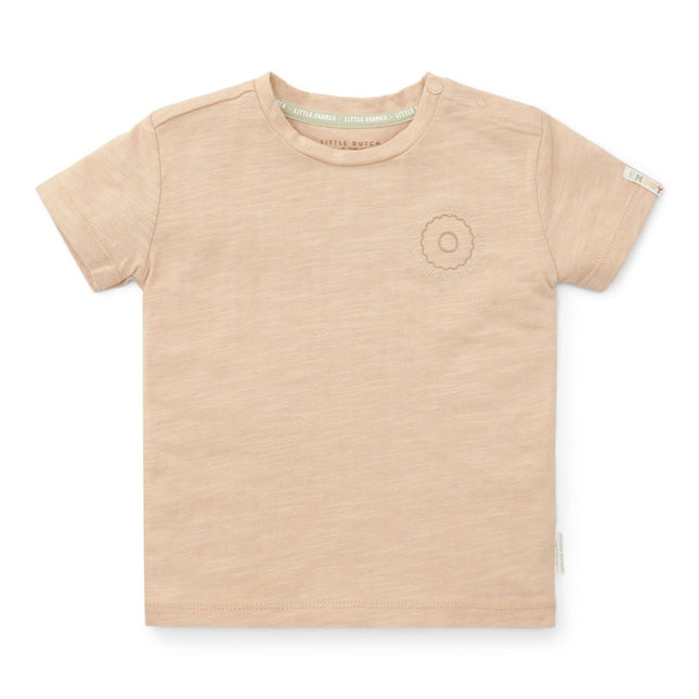 Little Dutch Baby Shirt Lange Mouwen Beige koop je bij Babywinkel
