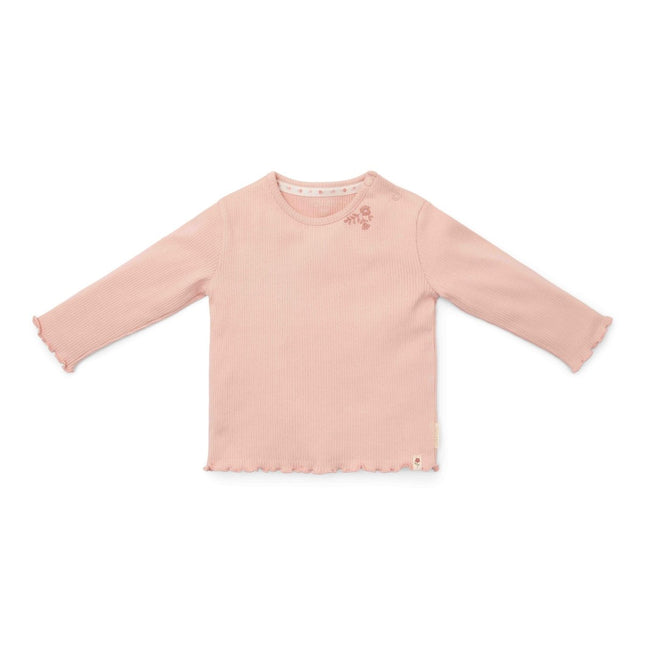 Little Dutch Baby Shirt Lange Mouwen Soft Rose koop je bij Babywinkel