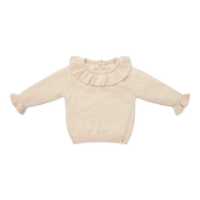 Little Dutch Baby Trui Gebreid Sand koop je bij Babywinkel