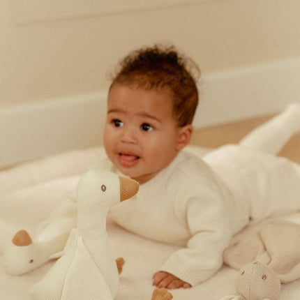 Little Dutch Baby Vestje Overslag Off White koop je bij Babywinkel