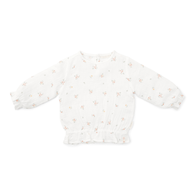 Little Dutch Babyblouse Mousseline White Meadows koop je bij Babywinkel