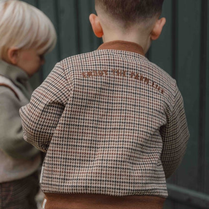 Little Dutch Babyjasje Green Check koop je bij Babywinkel