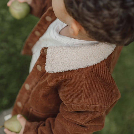 Little Dutch Babyjasje Omkeerbaar Brown/Sand koop je bij Babywinkel