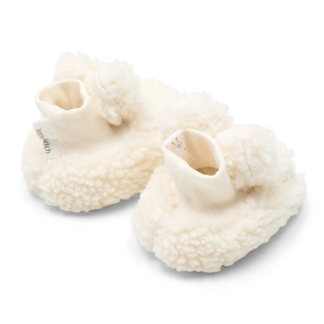 Little Dutch Babyslofjes Teddy Off White koop je bij Babywinkel