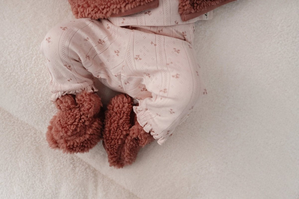 Little Dutch Babyslofjes Teddy Pink Blush koop je bij Babywinkel