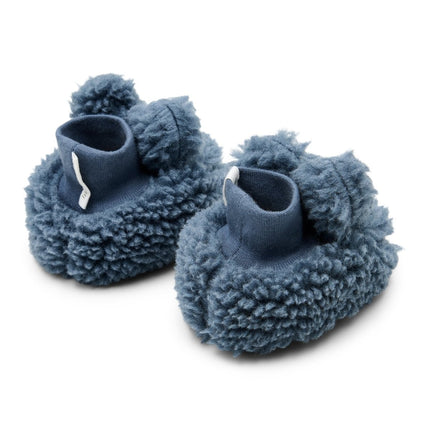 Little Dutch Babyslofjes Teddy Stone Blue koop je bij Babywinkel